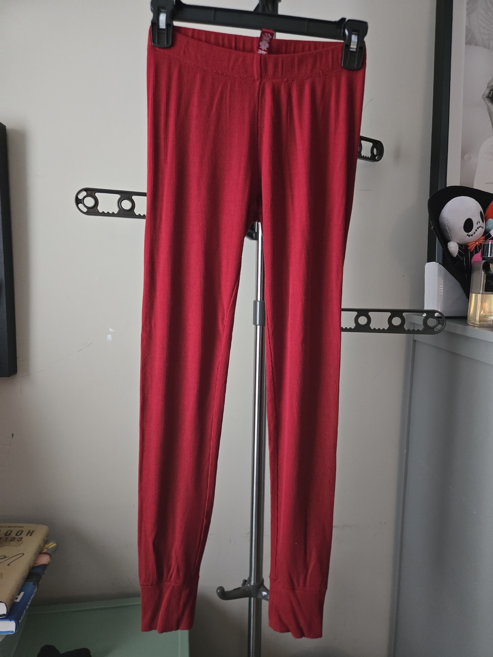 Red Knit Lounge Pants